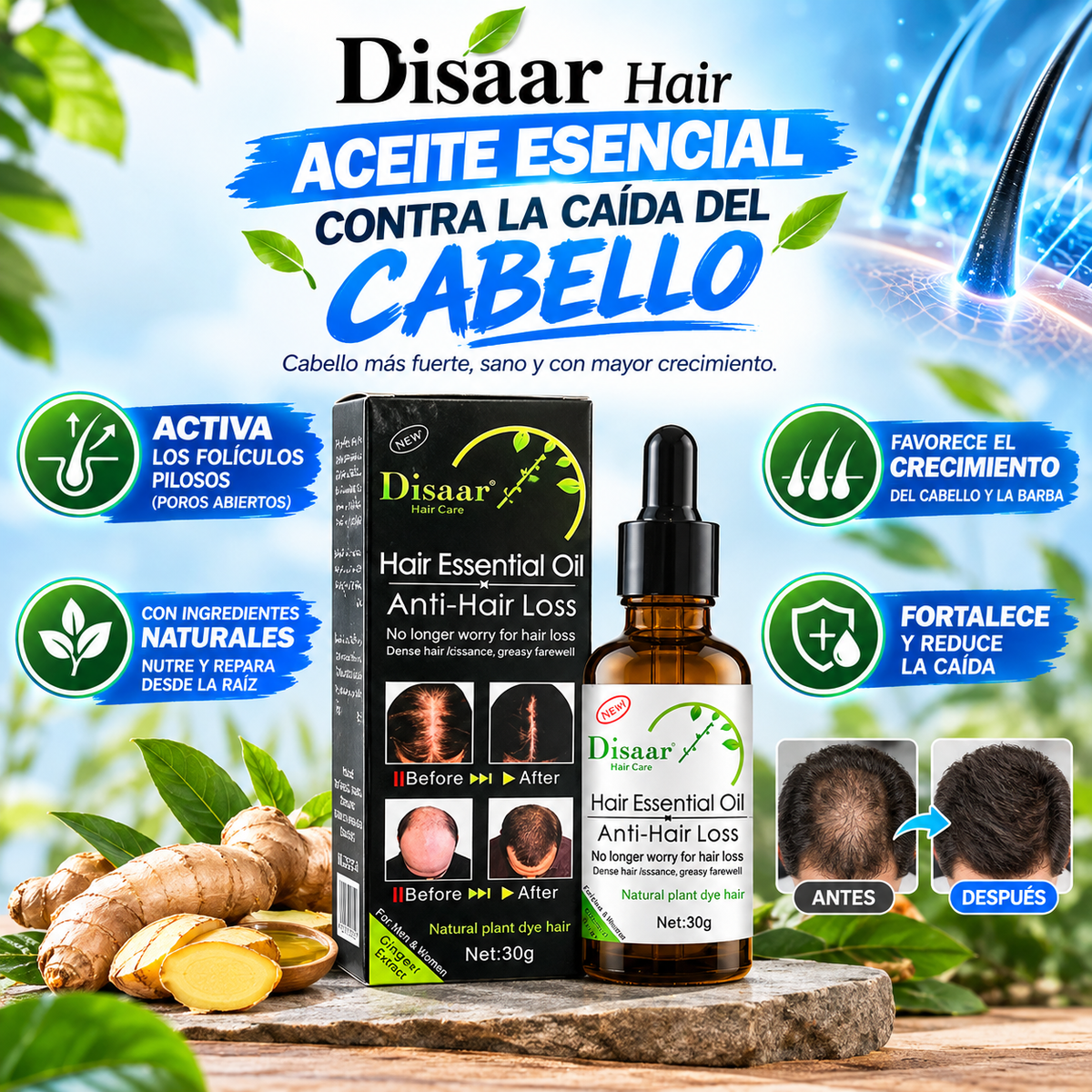 Aceite Capilar Anti Caida